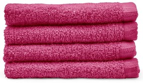 Prosoape roz-închis 4 buc. din bumbac cu uscare rapidă 30x30 cm Quick Dry – Catherine Lansfield