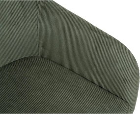 Scaun de sufragerie verde tapițat Lunio – Bonami Essentials