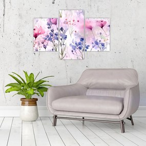 Tablou - Acuarelă pajiște (90x60 cm)