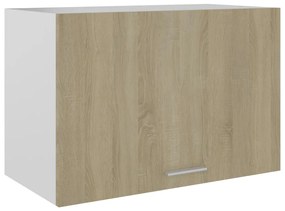 Dulap suspendat, stejar Sonoma, 60 x 31 x 40 cm, PAL Stejar sonoma, handing cabinet with flip-up door, 1