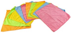 LAVETA MICROFIBRA COLOR 38X38CM 10BUC SET