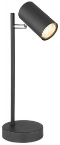 Veioza minimalista cu spot directionabil ROBBY neagra