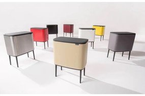 Brabantia Bo Touch 651106 Boklok de 36 de litri, 36 l, preparare lină și silențioasă, deschidere Golam, negru