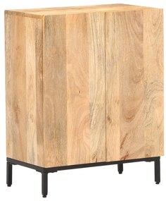 Servanta, 60 x 35 x 77 cm, lemn masiv de mango