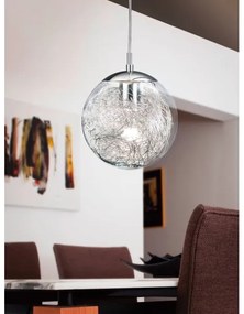Eglo 93073 - Lustră pe cablu LUBERIO 1xE27/60W/230V Ø 25 cm