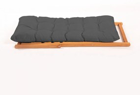 Set Masută și Scaune Grădină, Fag, MY005, 3 Piese, Gri Antracit
