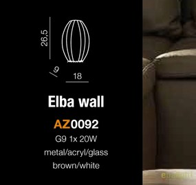Aplica perete design modern Elba