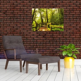 Tablou junglei cu mușchi (70x50 cm)