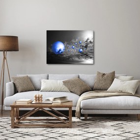 Tabloul bilelor albastru închis (70x50 cm)