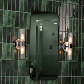 Där Lighting BOL0950 - Aplică de perete pentru baie BOLTON 2xG9/5W/230V IP44 crom