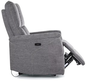 Fotoliu recliner Neptun gri inchis Brego18