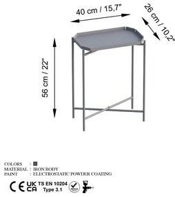 Măsuță de cafea Museli 9 (gri) . 1093288