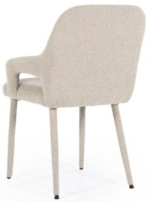 Scaun Fika din tesatura taupe