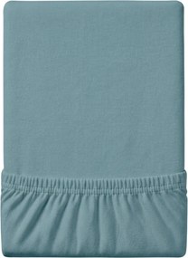 Cearsaf Jersey EXCLUSIVE cu elastic 180 x 200 cm turcoaz Gramaj (densitatea fibrelor): Lux (190 g/m2)