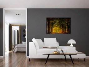 Tablou cu pădure (90x60 cm)