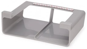 Organizator folie de uz casnic Joseph Joseph CupboardStore 851699, 33 cm, Fixare pe raft, Plastic, Gri