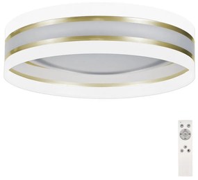 Plafonieră LED dimabilă SMART CORAL GOLD LED/24W/230V albă/aurie + telecomandă