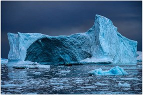 Tablou - Peștera de gheață (90x60 cm)
