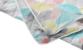 Pilota Alcam, Peacock, microfibra matlasata, 180x200 cm, 250 g/mp