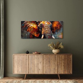 Tablou - Pictura unui elefant (120x50 cm)