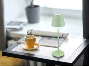 Globo 58488BG-LED Lampă de masă pentru exterior 3-în-1 VANNIE, dimmabilă cu comandă tactilă și reîncărcabilă, 3W/5V IP54 verde