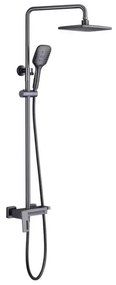 Coloană de Duș din Alamă Sanitară Satinată Model 9810N – Design Durabil și Modern pentru Baia Ta