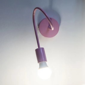Aplică de perete OXFORD 1xE27/15W/230V roz