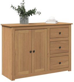 vidaXL Dulap cu sertare Panama, 112x40x80 cm, lemn masiv de pin