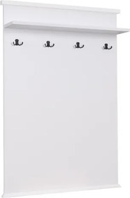 Panou cuier GALINEO 04 – 99x22x143.5 cm – Alb