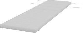 Outsunny Pernă de Lux pentru Șezlong Exterior cu Tetieră și Legături, Perfectă pentru Relaxare, Gri Deschis | Aosom Romania