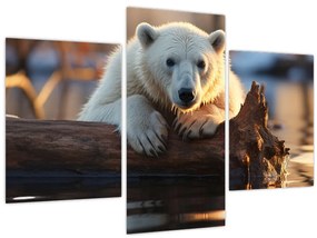 Tablou - Ursul polar (90x60 cm)