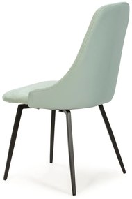 Scaune de dining verde-mentă 2 buc. Elma – Marckeric