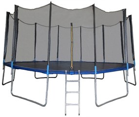 Trambulina si Plasa de Siguranta Sportmann 488 cm, Albastru