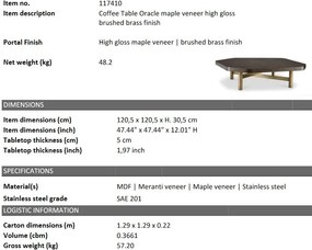 Masuta de cafea design LUX Oracle
