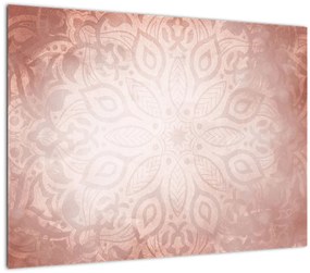 Tablou - Mandala roz (70x50 cm)