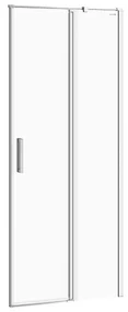 Usa sticla dus batanta 80x195 cm profil crom Cersanit Moduo, montare dreapta 800x1950 mm, Dreapta