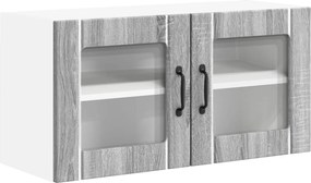 vidaXL Dulap de bucătărie Gri Sonoma 80 x 31 x 40 cm Lemn compozit