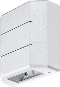 Aplica LED iluminat exterior ambiental IP54 Lippa alb