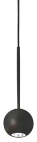 Pendul LED stil minimalist Archimede sp sfera negru