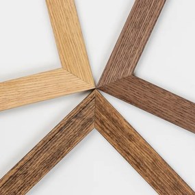 Plafonieră LED Brilagi SLIMFRAME WOOD LED/25W/230V 34x34 cm maro