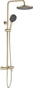Set dus Rea Lungo Stripe Brush Gold