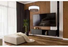 Lustră pe cablu CORSA 1xE27/60W/230V alb/maro