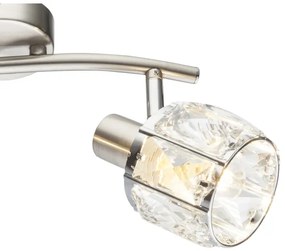 Globo 54356-2 - Lampă spot KRIS 2xE14/40W/230V
