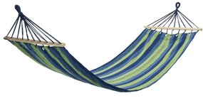 Hamac Exotic Stripes, Heinner, 200x80 cm, verde/albastru