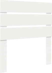 vidaXL Tăblie cap Alb 80 cm Lemn compozit