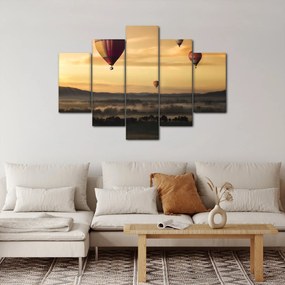 Tablou cu baloane zburând (150x105 cm)