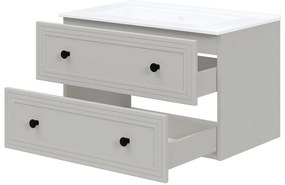 Dulap sub lavoar Bondi 80 cm, crem