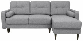 Colțar Boston 416Cutie de pat, 223x157x92cm, 105 kg, Picioare: Lemn