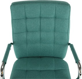 Scaun de birou, verde azur, MORGEN
