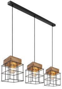 Lustră pe cablu MERRIL 3xE27/60W/230V Globo 15530-3H